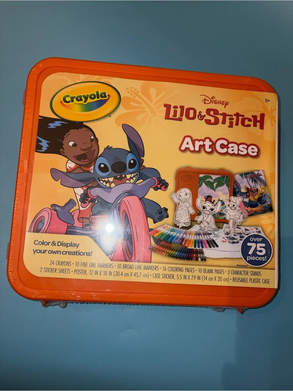 Crayola Disney Lilo & Stitch Plastic Art Case Sealed
